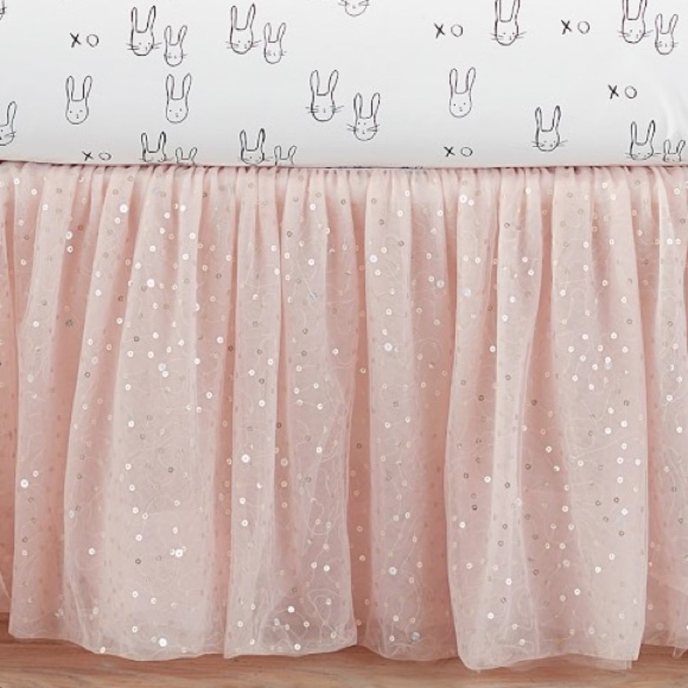Pottery Barn Kids Emily & Merritt Tulle Crib Skirt